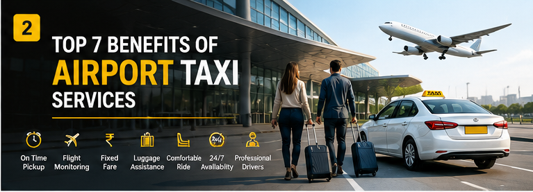 Top 7 Benefits of Airport Taxi Services
